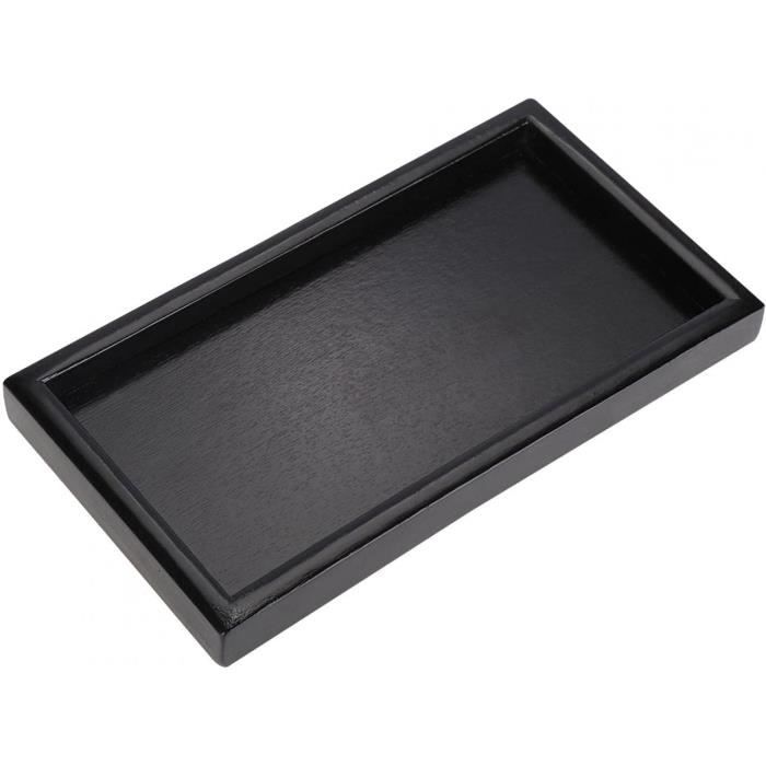 Akozon plateau à thé Assiette à thé en bois naturel Protection de l