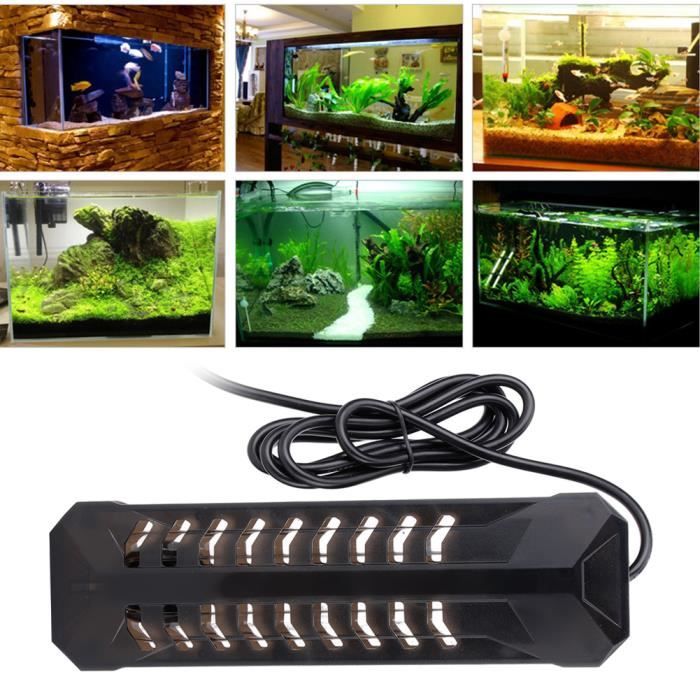 Meilleurs prix pour Shipenophy lampe de stérilisation pour aquarium Lampe de stérilisation UV pour Aquarium, lumière submersible animalerie eclairage