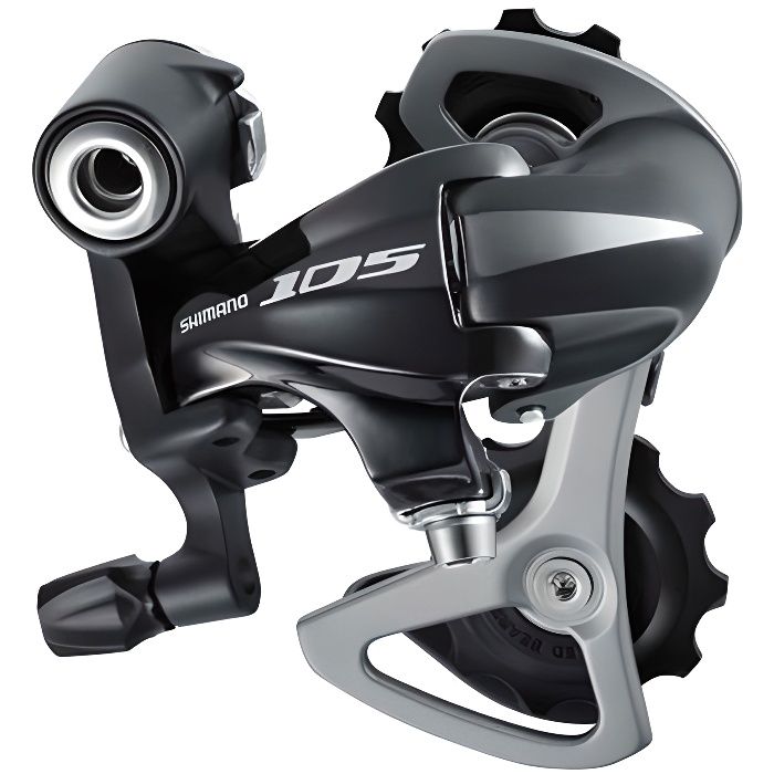 Dérailleur arrière Shimano 105 RD-5701-SSL 2x10v chape courte - Noir