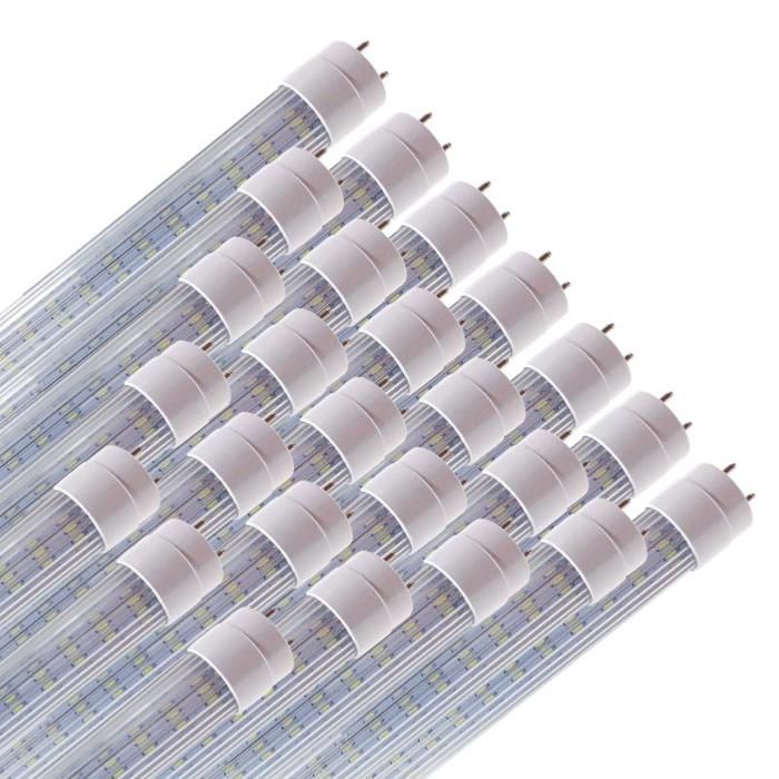 Tube Néon LED 150cm T8 24W (Pack de 25) Blanc Neutre 4000K 5500K