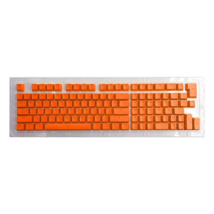 Keycaps PBT Pour Clavier Mécanique - Touches ESC, Espace, Entrée - Personnalisables, Couleur Blanc