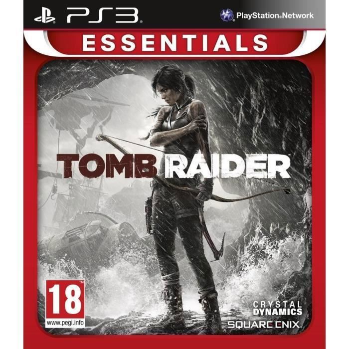 Jeu Daction/Aventure - Square Enix - Tomb Raider - Essentials - PS3 - En Boîte