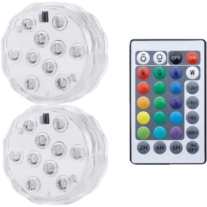 Lumière de Piscine 13 Le DS magnétique Submersible LED Lumière sous