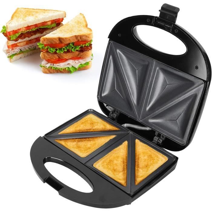 Gaufrier Compact Rose Jocca 500W - Plaques Antiadhésives, Gaufres En 2-3 Minutes