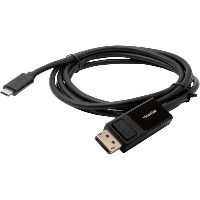 JSAUX Câble USB C Vers DisplayPort 1.4 8K Thunderbolt 4/3 - 8K@60Hz 4K@144Hz 2K@240Hz Pour MacBook Pro, IPad Pro, Dell XPS