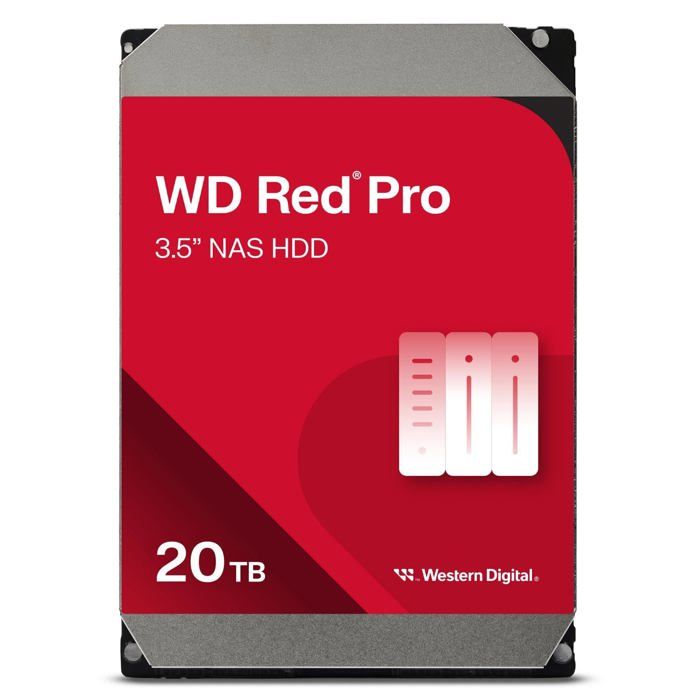 Western Digital 20TB WD Red Pro NAS 7200RPM 512MB - WD201KFGX