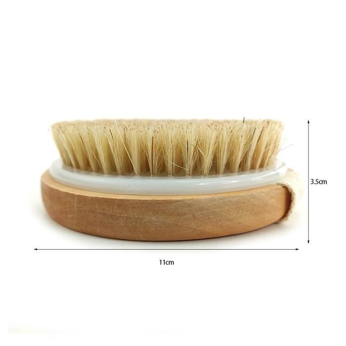 Brosse Pour Le Corps Haas – Poils De Cheval, Brillant Diamant, équitation