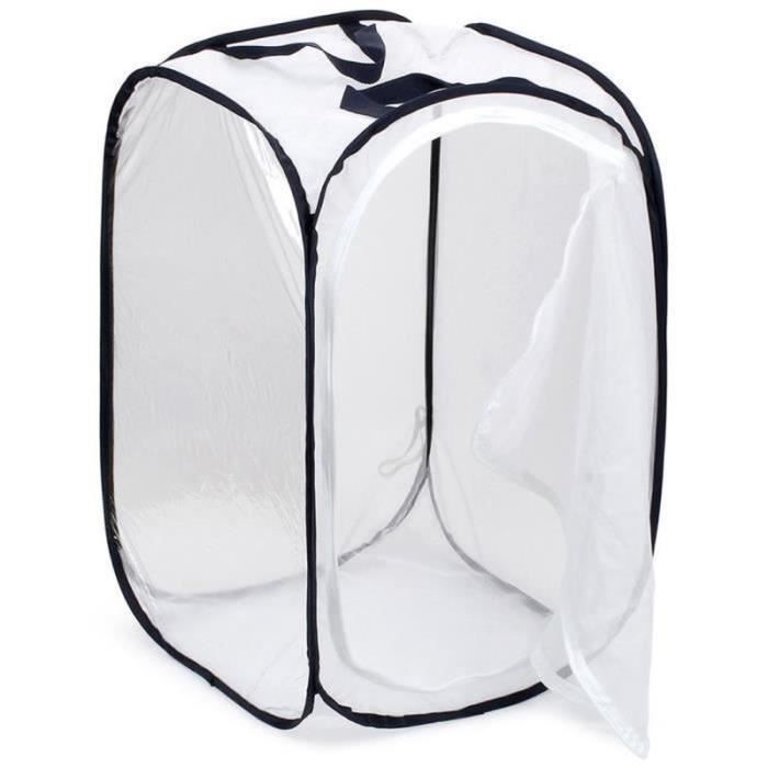 Cage Papillon Pliable - Habitat Filet Pour Élevage Et Observation, Pop-up 16x20 Cm, Idéale Pour Reproduction Insectes