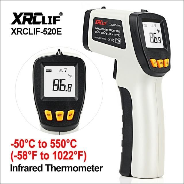 Thermomètre numérique,XRCLIF-520E-GR--Rz — Thermomètre Pistolet ...