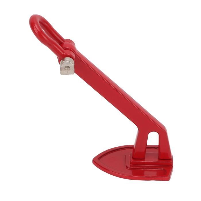 HOHXFYP Ancre de treuil de Voiture 1/10 PC, Ancre de Terre l¨¦g¨¨re en Alliage d'aluminium m¨¦Tallique pour Chenille de Voiture Jouet RC, Installation Facile(Argent HOHXFYP Ancre de treuil de Voiture 1/10 PC, Ancre de Terre l¨¦g¨¨re en Alliage d'aluminium m¨¦Tallique pour Chenille de Voiture Jouet RC, Installation Facile(Argent