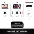 Avantree HT4186 Casque sans fil pour TV avec Transmetteur Bluetooth, Ecouteur Bluetooth pour Télévision, Support Audio Optique, RCA,-1