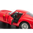Voiture miniature de collection - Ferrari 250 GTO 1962 - Rouge - FN010-1