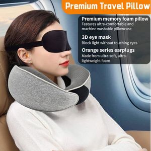 PQETBV Oreiller De Voyage En Mousse à Mémoire De Forme, Oreiller