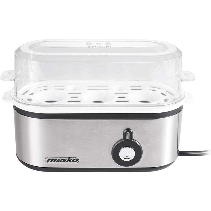 Cuiseur à Œufs Micro-ondes - Pour Œufs Durs, Mous Ou Pochés - Préparation Rapide Petit-Déjeuner - 3