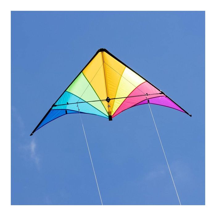 Grand Cerf-Volant Delta Coloré de 2.8m, Triangle à Ligne Unique, Jouets Amusants d'Extérieur de Haute Qualité  26