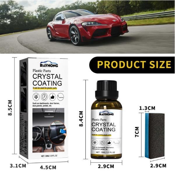 Renovateur Plastique Voiture Ext rieur 3Pi ce Crystal Coating Plastique renovateur-plastique-voiture-ext-rieur-3pi-ce-crystal-coating-plastique