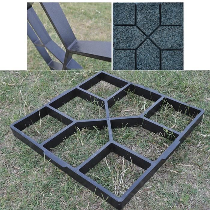 Carrelage,Moule à Béton En Ciment Pour Chaussée De Jardin,bricolage