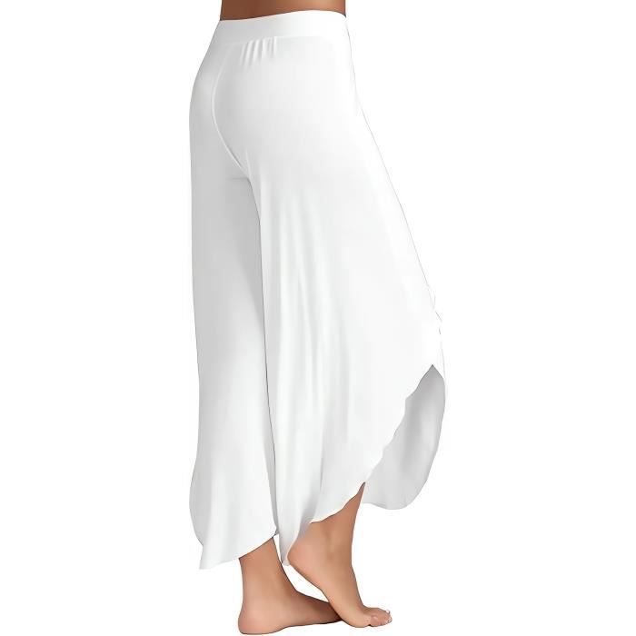 Pantalon Large Femme Pantalons de Yoga Sport Long Pantalon Décontracté Noir  - Cdiscount Prêt-à-Porter
