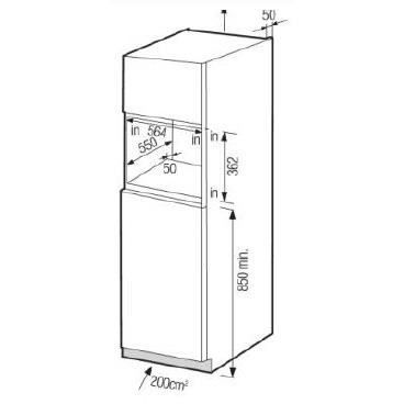  FG87SST - Micro-ondes Gril encastrable1