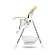 LIONELO Linn Plus - Chaise haute évolutive bébé - Pliable - Compacte - Réglable hauteur - De 6 mois à 3 ans (15kg) - Beige-2
