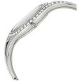 Swarovski Montre Eternal, Bracelet en métal, blanc, acier inoxydable-2