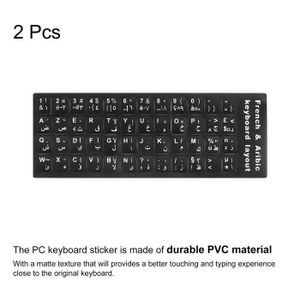 Autocollant Stickers AZERTY Pour Clavier Ordinateur Français Rénovez - Foto 4
