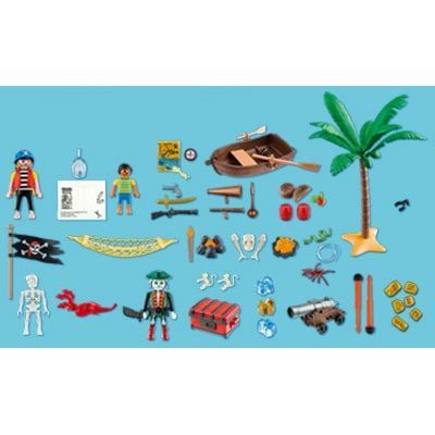 Soldes Playmobil Calendrier de l'Avent 'Pirates (70322) 2024 au