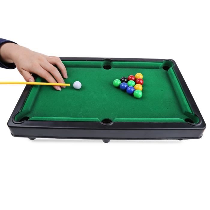 Hominas - Mini Boules De Billard 32 Mm, Set De 16 En Résine Polyester, Numérotées, Pour Table De Billard Miniature, Entraînement Ou Loisir
