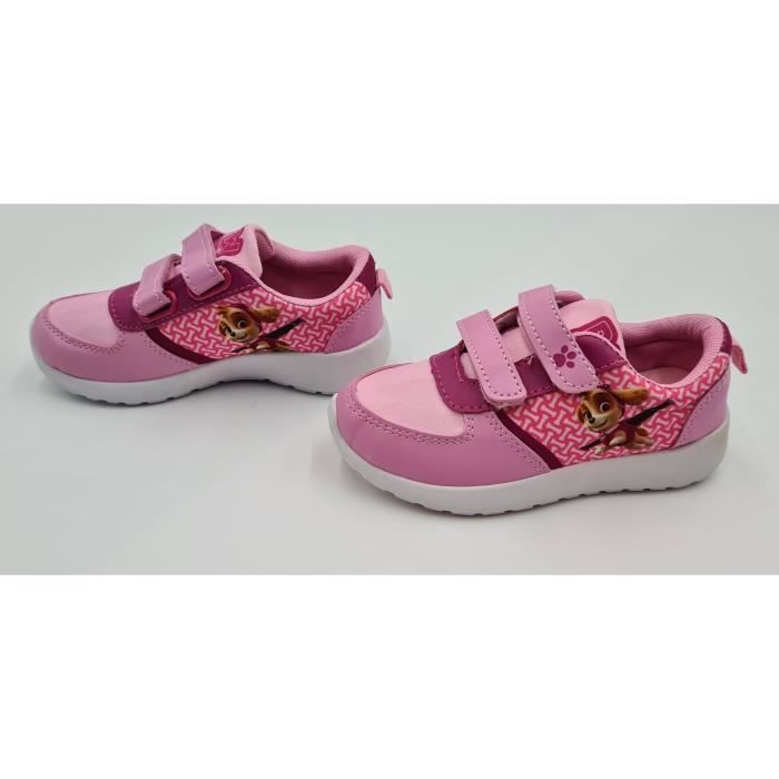 Baskets - PAW PATROL - Pat Patrouille Stella Rose - Scratch - Fille -  Taille 24-31