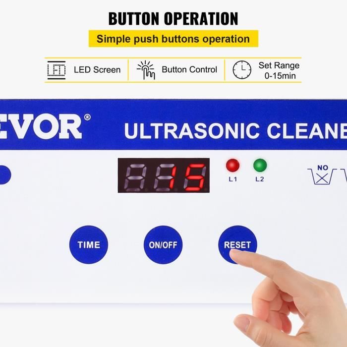 Nettoyeur ultrasons BPAC - Cuve 0,8L - Idéal pour bijoux, appareils  dentaires et lentilles - Cdiscount Electroménager