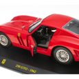 Voiture miniature de collection - Ferrari 250 GTO 1962 - Rouge - FN010-3