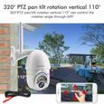  Caméra IP WiFi HD1080P Surveillance Extérieur-DIY MORE Étanche Interphone Vision Nocture(câble d’extension de charge de 5 m)-3
