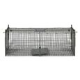 Attrape à animaux Cage piège pour animaux chats chiens lapins avec 2 portes-3