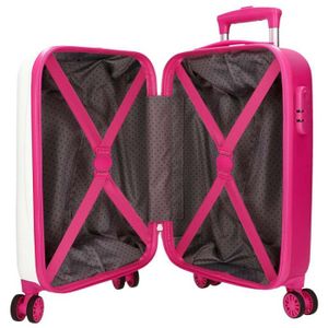 Valise Extensible Movom Wood - 75cm - Champagne - ABS - Réf 8964 - Neuf