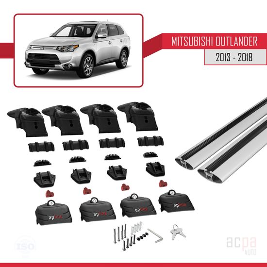 Barres De Toit Easy Line Advanced 135cm - Mitsubishi Outlander 2013-2021