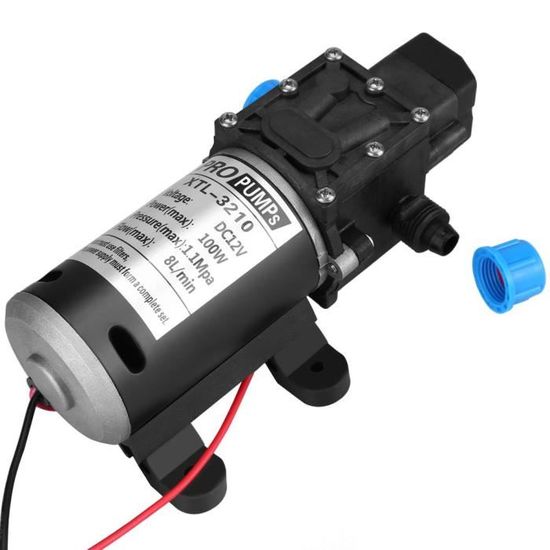 160PSI Pompe à Eau à Membrane Automatique Diaphragm Pump 5.1-5.5L/min Haute Pression 220V