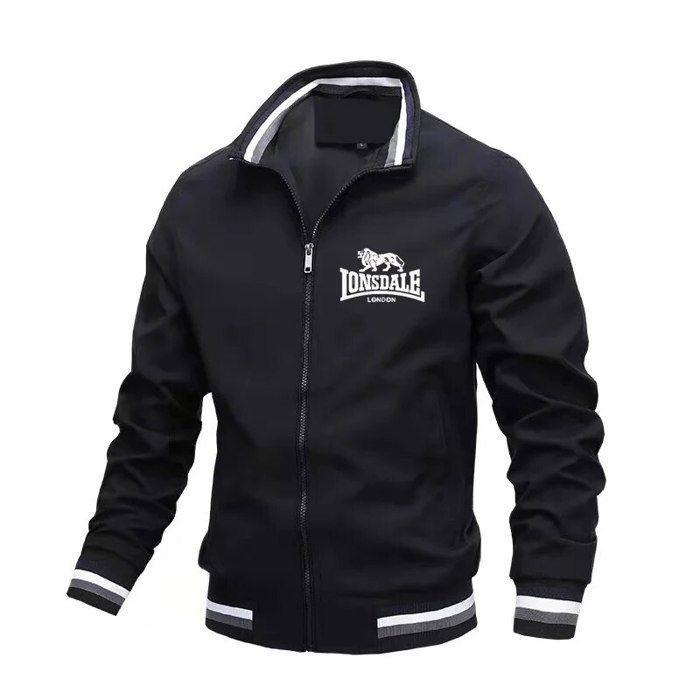 LONSDALE Veste Bombardier Coupe Vent pour Homme Uniforme Vetements de Plein Air Haut Streetwear Decontracte Nouvelle F217851312 Blanc Cdiscount Pret a Porter