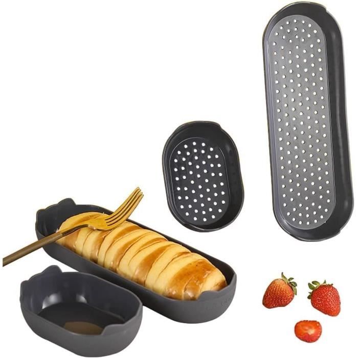 Moule Carré Silicone 20 X 20 Cm, 2Pcs Moule Silicone Patisserie, Antiadhésif Moule Silicone