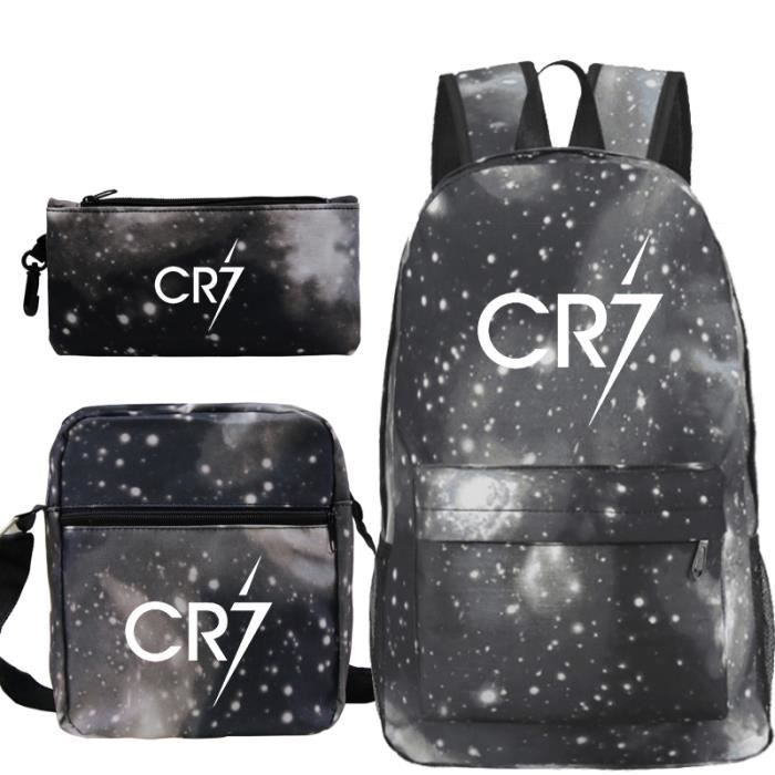 Sac a dos Sac A Dos Cristiano Ronaldo Cr7 Pour Garcons Et Filles 3 Pieces ensemble Sac A Dos De Sport Pou Cdiscount Bagagerie Maroquinerie
