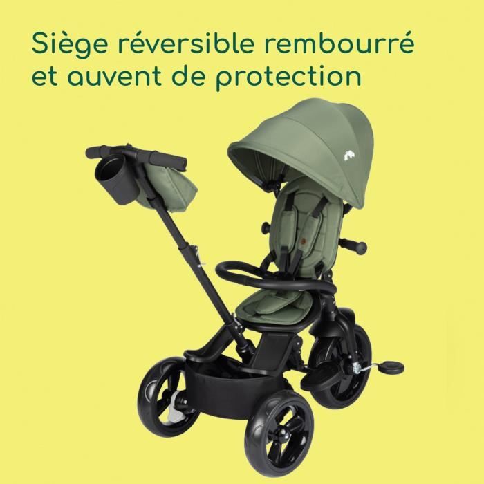 BEBECONFORT WINDY, Tricycle, pliage compact, confortable, siège