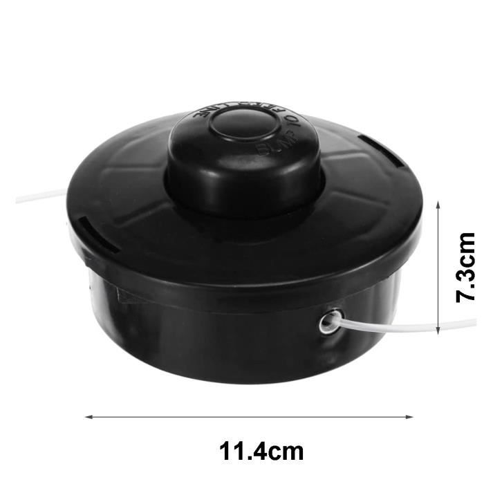 Tête De Rechange Débroussailleuse M10x1.25 Gauche – Modèle E Avec 50m Fil 1.6mm + Cordon Préinstallé