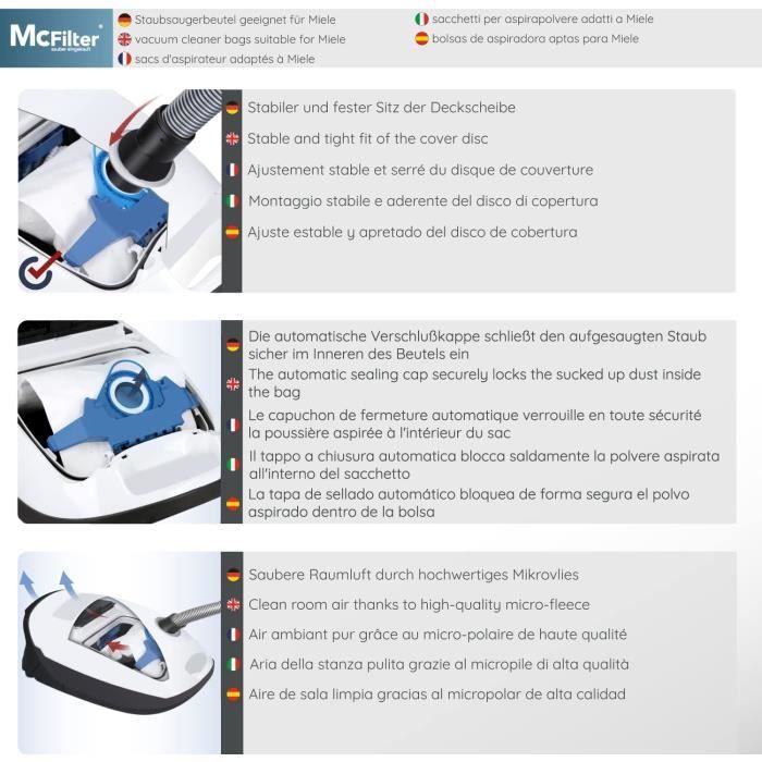 Sac aspirateur miele classic c1 ecoline store