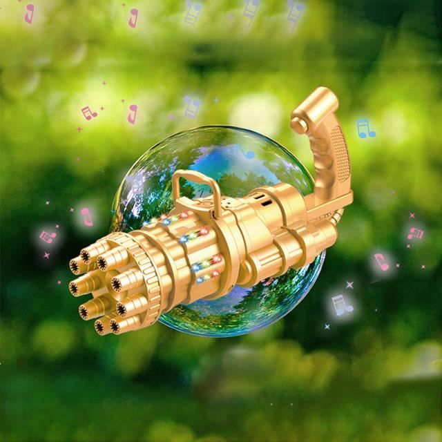 Pistolet à bulles automatique sans musique | Vivi Jouet