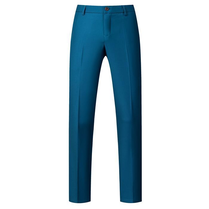 Costume Homme Affaires Slim Fit Allthemen - 2 Pièces Uni - Polyester/Viscose - Taille M