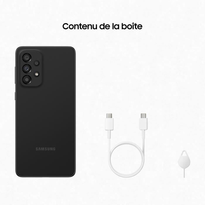 Acheter Samsung Galaxy A33 - Connexion 5G - Noir