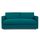 Canape convertible bleu canard