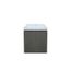 Alterna Meuble Sous Vasque Primeo 60 Cm 2 Portes Suspendu Gris Ref
