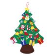 1 pc DIY Ornements De Noël En Feutre Décoration D'arbre Pendentif sapin de noel - arbre de noel decoration de noel-0
