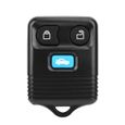 Fdit clé sans fil de voiture Clé intelligente de télécommande sans fil de voiture à 3 boutons 433Mhz adaptée pour Ford Transit-0