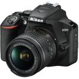 Appareil photo reflex Nikon D3500 AF-P DX 18-55VR+AF-P 70-300VR - 24,2 Mp CMOS DX - Full HD - Snapbridge - Noir-0